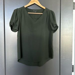 Green blouse Adrianna Papell XS